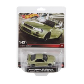 Nissan Hot Wheels Premium 1:43 Nissan Skyline Gtr R34