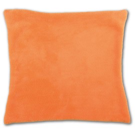 Bestlivings Cuddly Cushion Cover 30 x 30 cm Decorative Cushion Cover Selection: Orange - Apricot without Filling