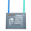 HQRP condensador de ventilador de techo CBB61 10uf 2 hilos