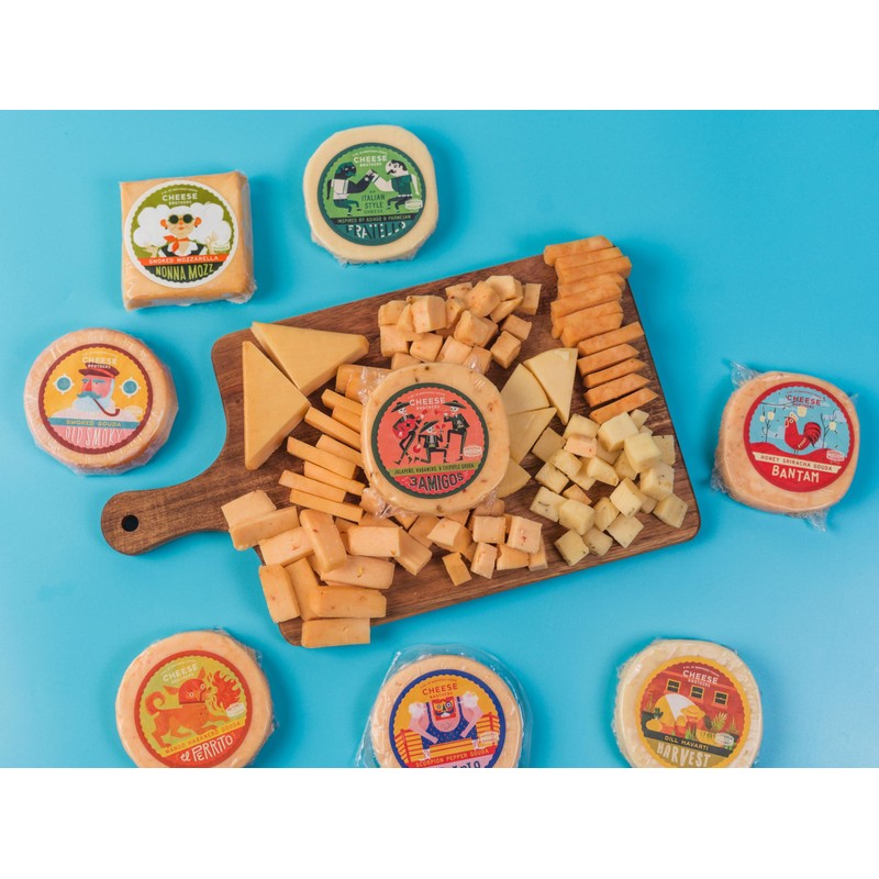 Cheese Bros. Brotherhood Gift Box | Fresh from Wisconsin |