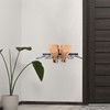 Chunful 6 Pack Wall Mounted Boots Rack Metal Wader Hanger