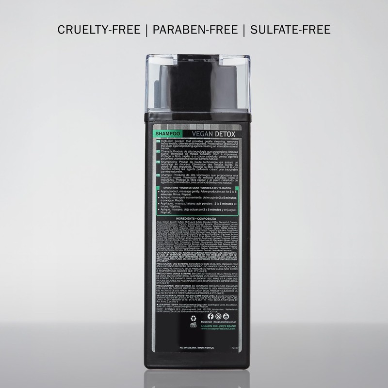 Truss Vegan Detox Shampoo 10.14oz