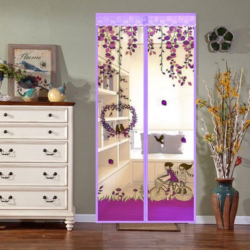 Magnet Mosquito Net Hands-Free Curtains Tulle Window Door Screen,No More