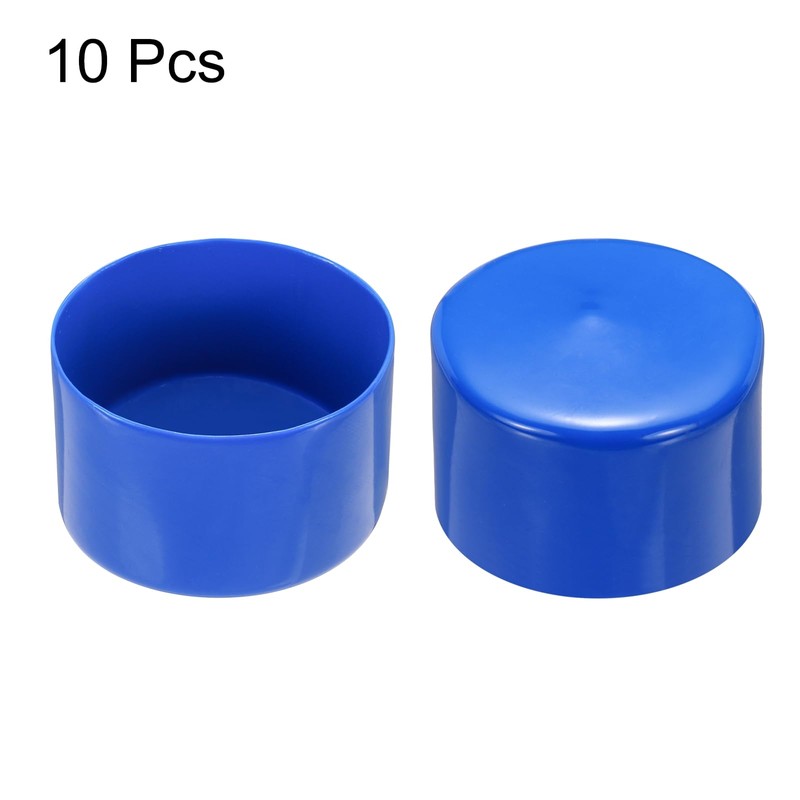 sourcing map 10pcs Rubber End Caps 75mm(3 Inch) ID Vinyl