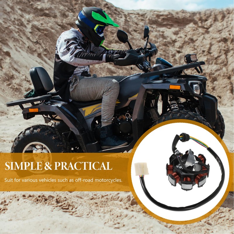 iplusmile 250cc Ignition Coil Replacement for Atv Quad Coil High-performance