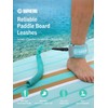 niphean Surfboard Leash 3–10ft, Coiled Paddle Board Leash SUP Ankle