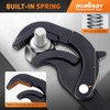 HORUSDY Heavy Duty Pipe Wrench Set, 10” and 15” Self-Adjusting