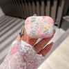 PHOEACC Cute Airpod Pro 2 Case Aesthetic Flower with Keychain
