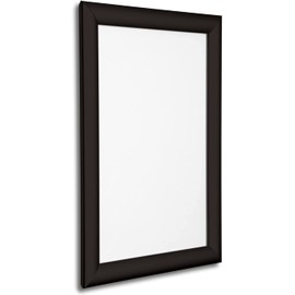 New A5 A4 A3 A2 A1 A0 Aluminium Snap Frames Click Sign Or Poster Holder Ideal As Menu’s Holder & Certificates Display In 6 Sizes (A4, Black)