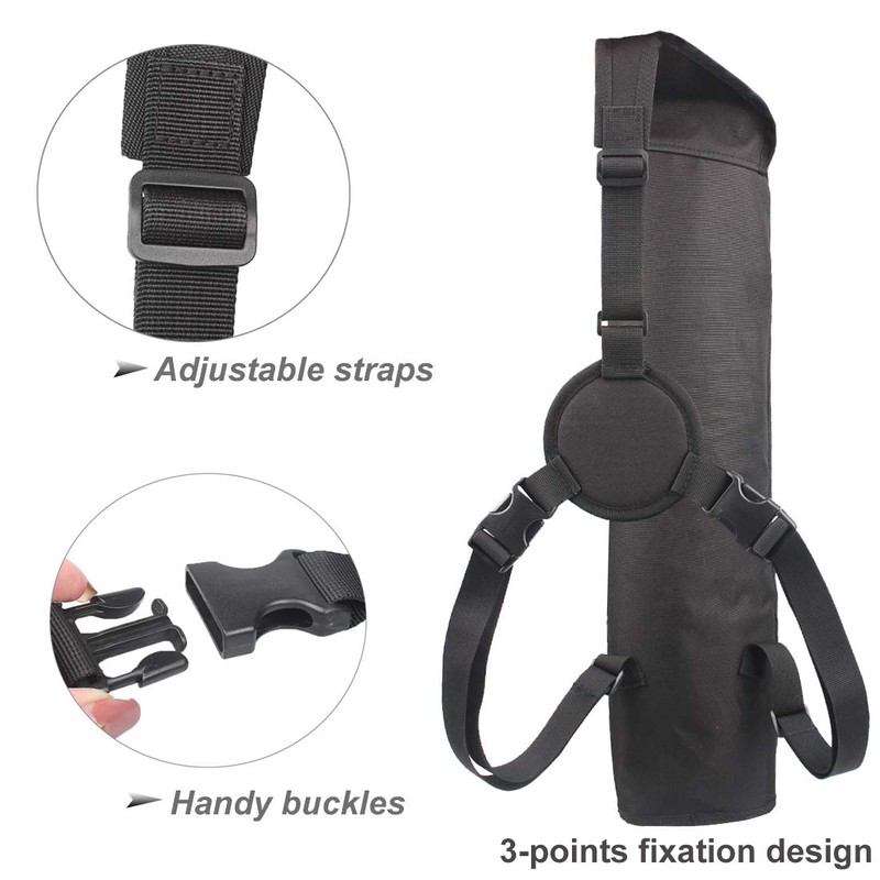 MAGARROW Archery Back Arrow Quiver Adjustable Molle Arrow Holder with