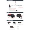 XTRONS FHD 1080P Car Front DVR & 720P Car Rear