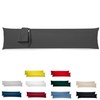 Flowen Set of 2 Premium Microfibre Side Sleeper Pillow Covers,