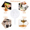 Mesh Strainer, 400 Mesh Kitchen Sieve Plastic Household Sieve Fine