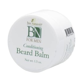 Bee Naturals for Men Conditioning Beard Balm - Nourishing Coconut Oil Base for Stronger, Healthier Beards