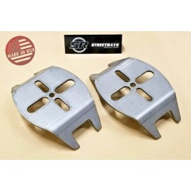 StreetRays [Originals] [SR] Rear Air Bag on Bar 2" Square tube bracket Air Ride suspension weld-on PAIR