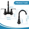 JAKARDA 4 inch RV Bathroom Faucet, RV Bathroom Sink Faucet