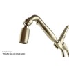 High Sierra's Solid Metal Handheld Shower Head with Trickle Valve