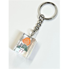 Clear Mah Jongg Pies (Large) Keychain [i-so-]