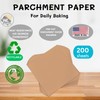 Worthy Liners Natural Parchment Paper Squares 200 Pieces (3"x3")