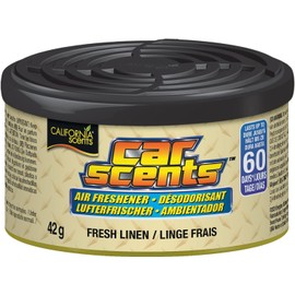 Lufterfrischer Duftdose Auto Zubehör, California Car Scents, Auto Duft, 4 Stück, Fresh Linen