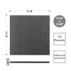 Felt Wall Panels Interior Peel & Stick Sound Absorbing 12