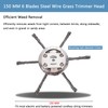 Steel Wire Grass Trimmer Head, 6 Inches Universal Steel Wire
