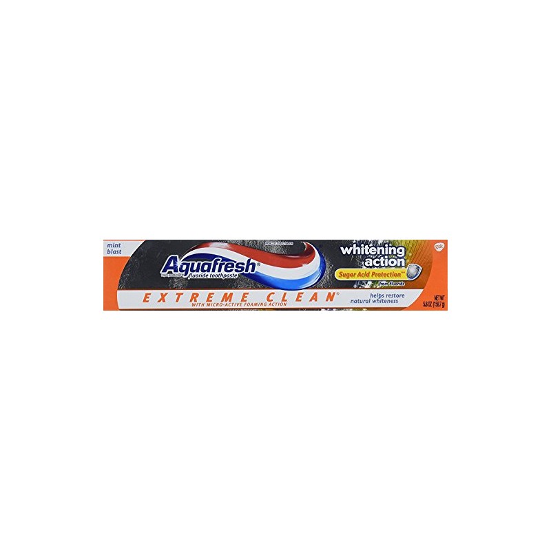 Aquafresh Extreme Clean Whitening 5.6 Ounces (Pack of 2)