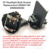 Paifeancodill 2Pcs H7 Headlight Bulb Socket Replacement 5K0941109 A9068260282 Compatible