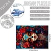 Sugar Skull Girl Art 1000 Piece Jigsaw Puzzles for Adults