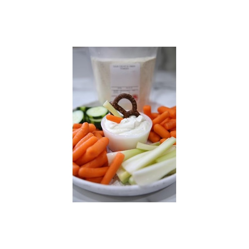 Kauffman Orchards Sour Cream & Onion Seasoning Powder, 14 Ounce