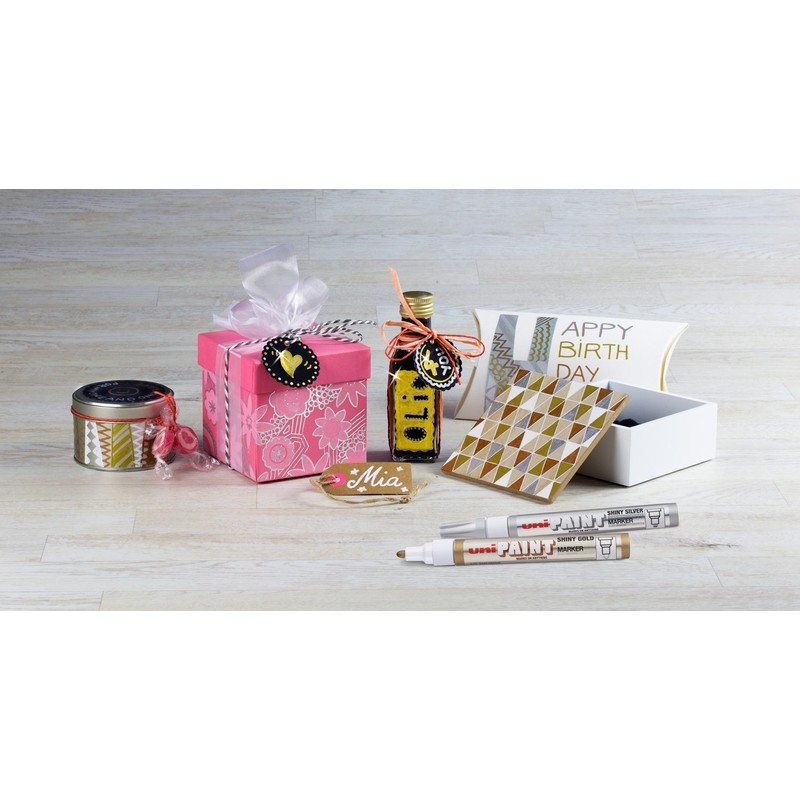 Uni Paint Marker - Medium Bullet Tip - Medium Shiny