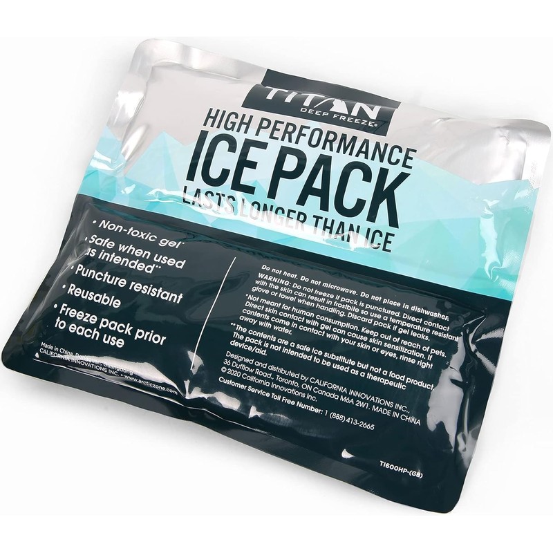Arctic Zone Titan Deep Freeze Ice Pack- (2 Pack) 600