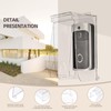 Funda impermeable para timbre, cubierta impermeable para timbre, resistente a