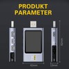 ARCELI FNB58 USB Tester, Digital Voltmeter, Ammeter, Capacitance and Ripple
