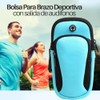 Cangurera Deportiva, Bolsa Deportiva con Cinturón Elastic para brazo y