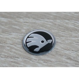 Skoda 5E0837891 Emblem Sign Car Key Ignition Key Badge Remote Control