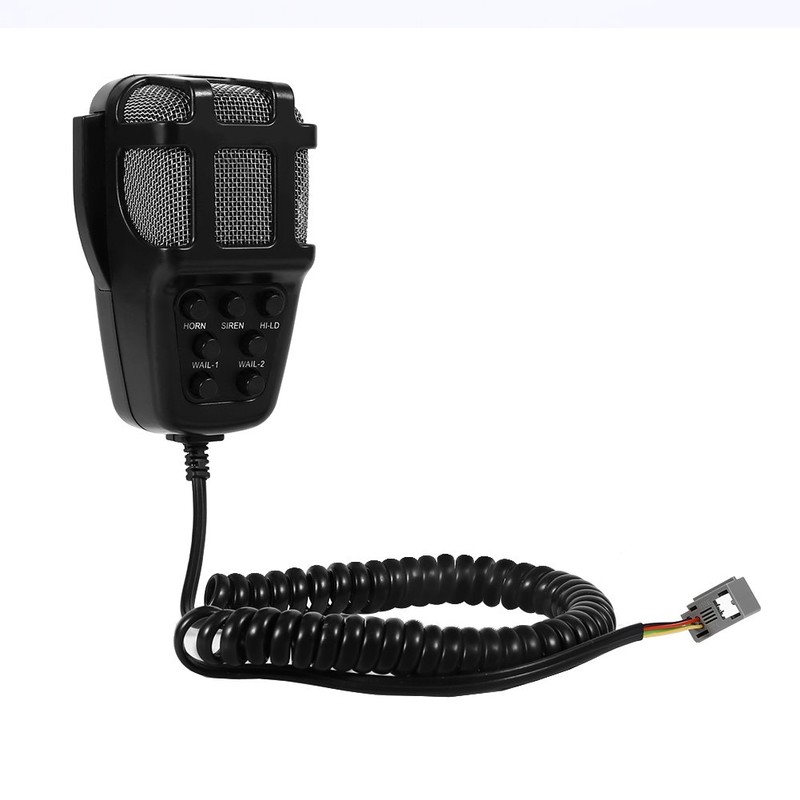 Car Siren Speaker 12V 100W 120dB Vehicle Sound Horn with