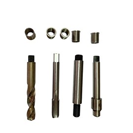 BZBMGMO M14 X 1.25X 17 Spark Plug Repair Short Tooling KIT,Metric Thread Repair Kit,Especially Suitable for Motorcycle,Gas Chainsaws，Tractor，UTV,ATV,Snowmobile and Yacht Spark Plug Repair