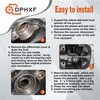 DPHXF Inner Axle Side Seal Installation Tool Compatible with Dana