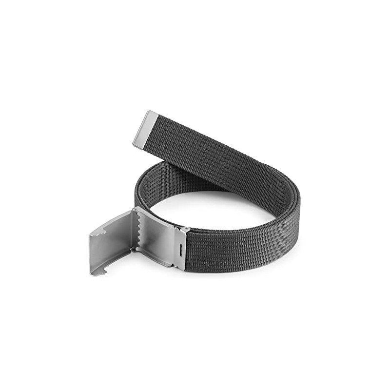 Ladeheid Men's Belt Male Fabric Belt Hessian P90, gray