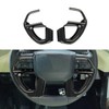 Cubierta de volante de fibra de carbono, accesorios para Toyota