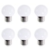 Lxcom Lighting G45 LED Bulb 5W Globe Vanity Light Bulb