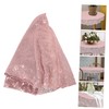 SEWACC Multi-Function Sequin Table Cover Decorative Tablecloth for Parties Weddings