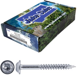 7 x 1-1/2" Pocket Hole Screws FINE Thread - T-20 Torx/Star Drive for Cabinetry & Furniture 5 POUNDS - 826 Screws