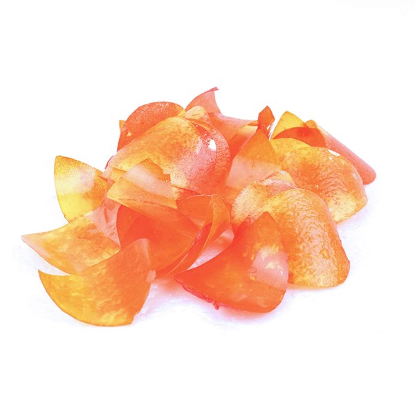 Crystal Candy Burnt-Orange-&-Yellow Edible Petals - Colorful Edible Flowers Petal for Cakes, Cupcakes, and Cake Decorations - Suitable for All Cakes and Baked Goods - 1 Jar of 6 Grams, 40 Petals
