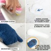Skylarlife Microfiber Auto Dusting Cleaning Gloves Effective Cleaning Best Edge