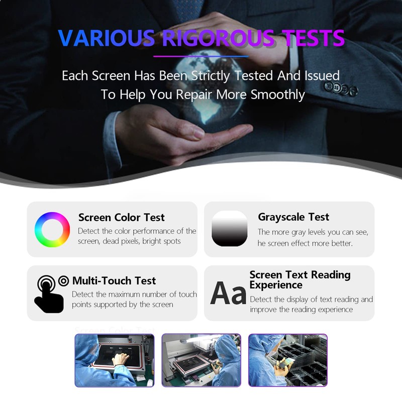 for Vortex HD65 Plus Screen Replacement for Vortex HD65 Plus