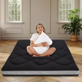 SLSY Japanese Floor Mattress Thicken Tatami Mat Foldable Queen Size 60"x 80"