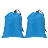 PATIKIL Polyester Laundry Bag, 2 Pack 8"x6" Heavy Duty Travel