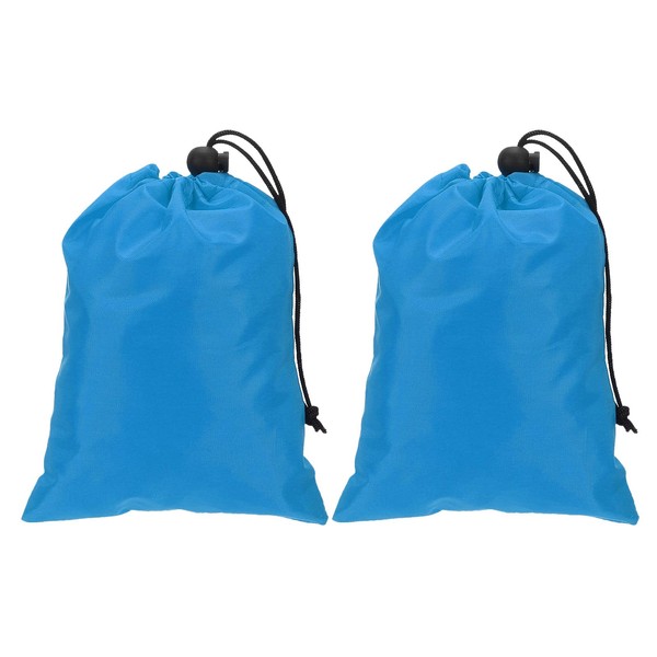 PATIKIL Polyester Laundry Bag, 2 Pack 8"x6" Heavy Duty Travel